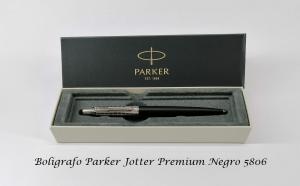 Boligrafo Parker Jotter Premium Negro 5806