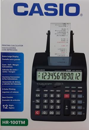 Calculadora Casio HR-100TM